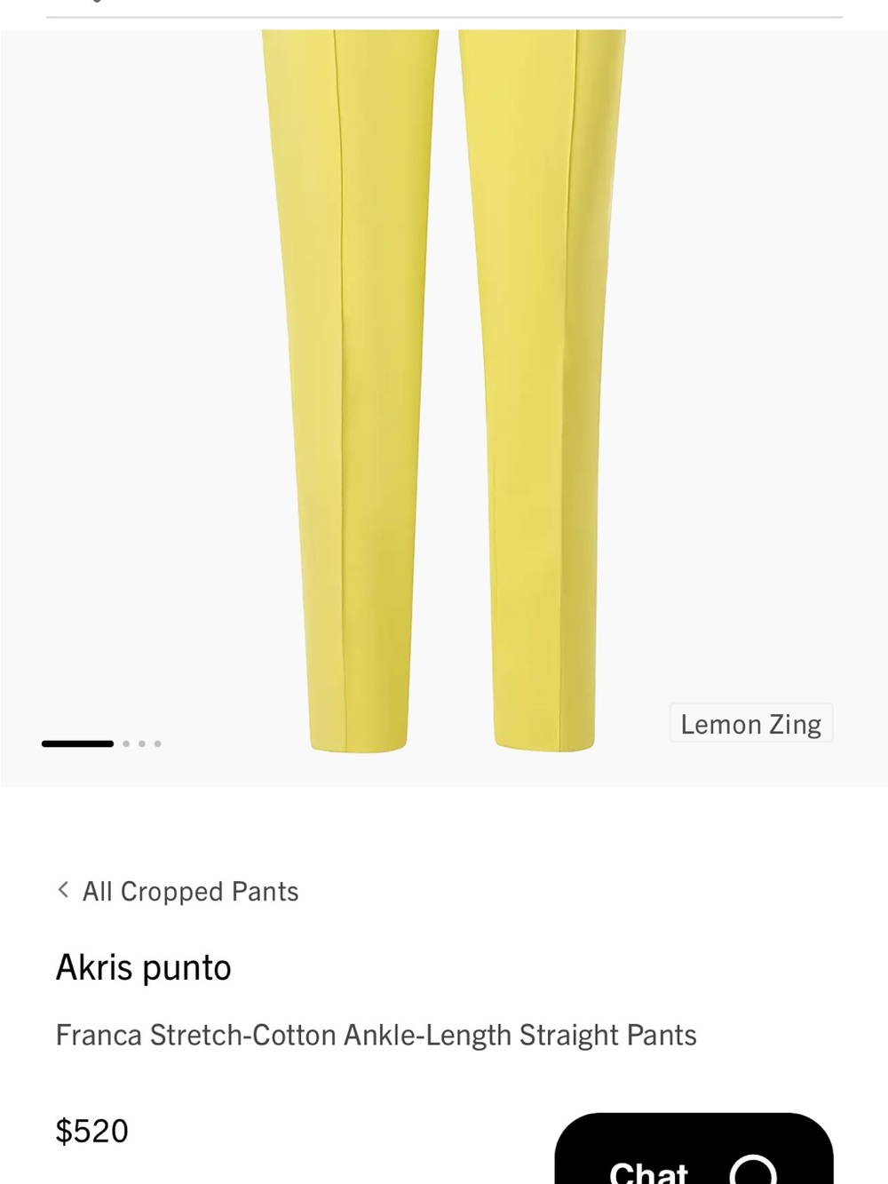 Akris‎ Punto Franca emerald green stretch tapered pant $520 - Picture 2 of 10
